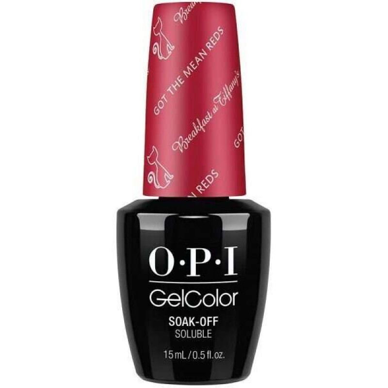 OPI GEL COLOR – Got The Mean Reds (Breakfast at Tiffany’s)